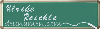 Ulrike Reichle Visitenkarte